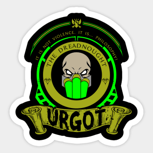 URGOT - LIMITED EDITION Sticker